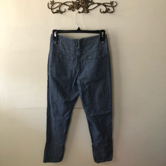 Cotton On Pinstripe High Waisted Jeans - Picture 2 of 3